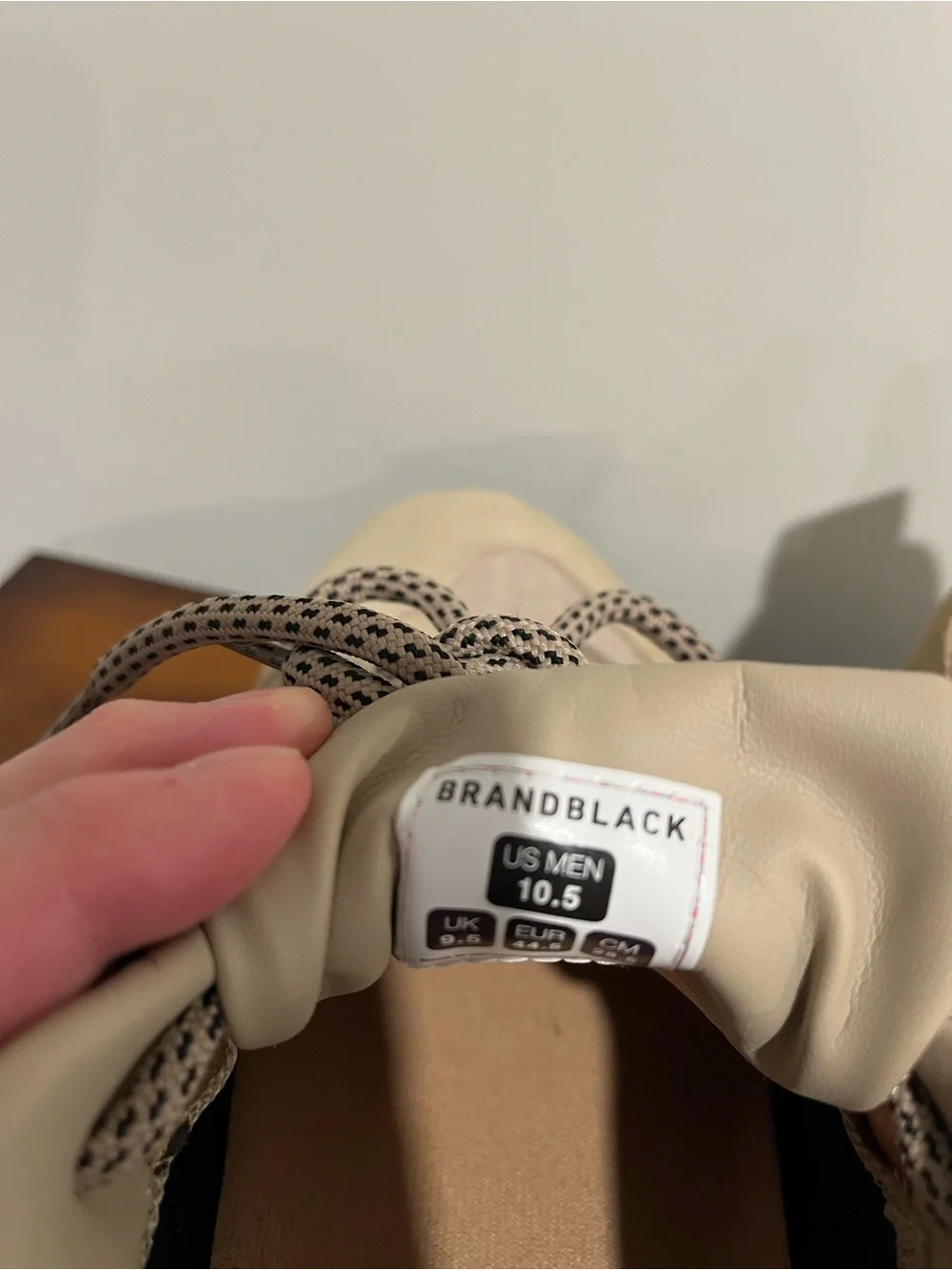 Brandblack Men's Tan Suede & Mesh Trail Sneaker